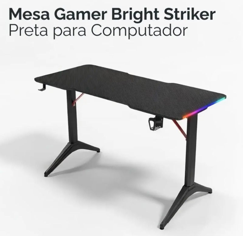 Mesa Gamer Striker RGB MG003 Bright
