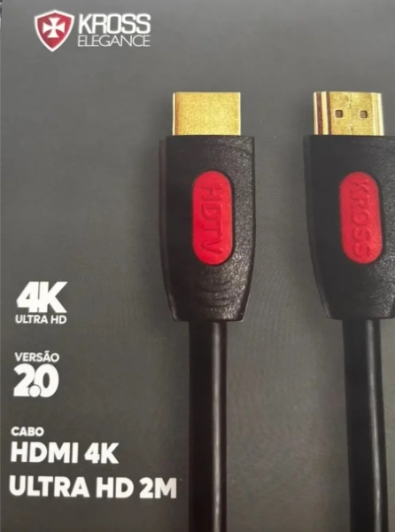 Cabo HDMI 2,00m 2.0 4K HDR KROSS
