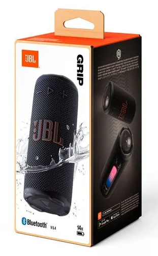 Caixa de Som Bluetooth 16W Grip Preta JBL