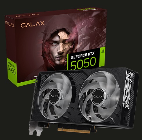 VGA 8GB DDR6 128 Bits PCI-E 5.0 RTX5050 OC Galax