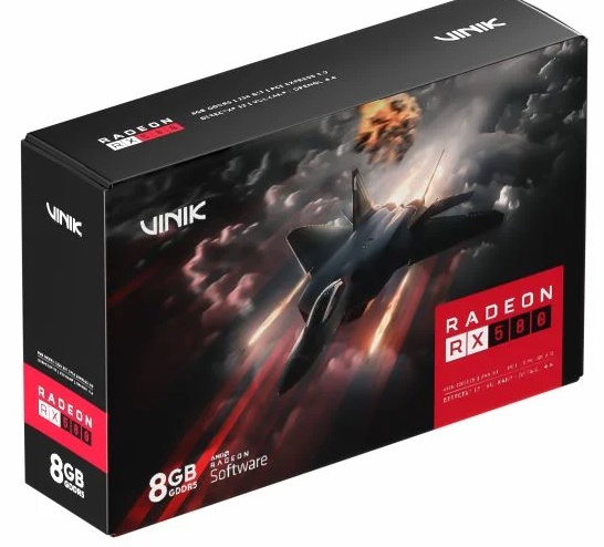 VGA 8GB DDR5 256 Bits PCI-E3.0 RX580 Vinik
