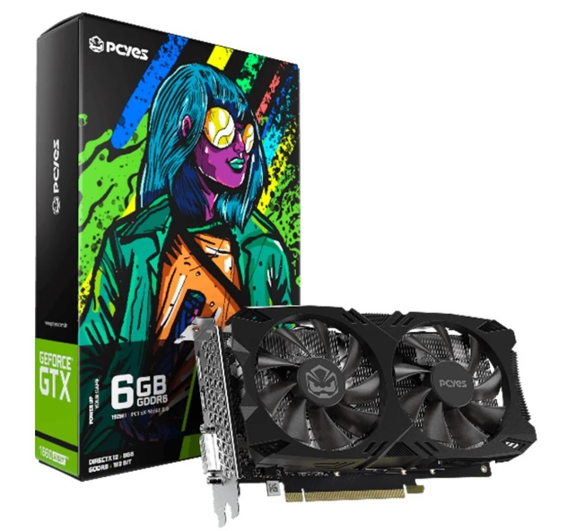 VGA 6GB DDR6 192 Bits PCI-E 3.0 GTX1660Super PCYes