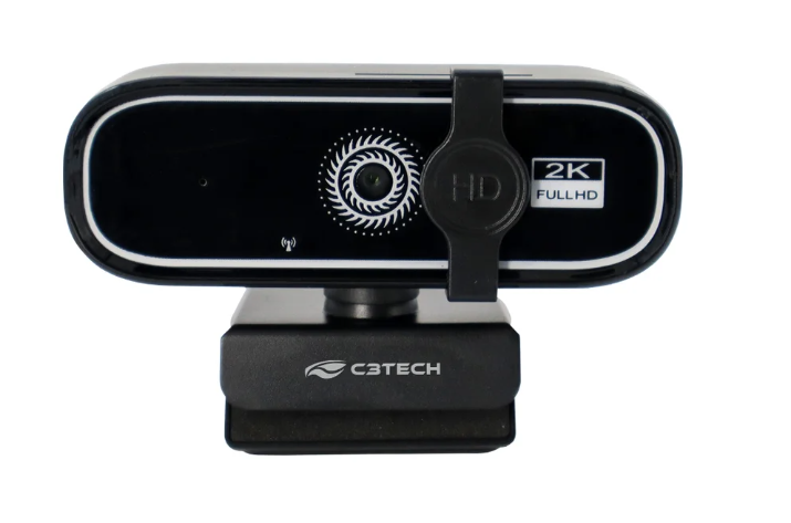 WebCam QHD WB-200 Preta C3 Tech