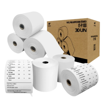 Bobina ECF Termica 80X40M CX 30 IT-P100 C3 Tech