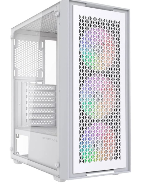 Gabinete Gamer BG-050X-Frame Branco/Cinza Bluecase