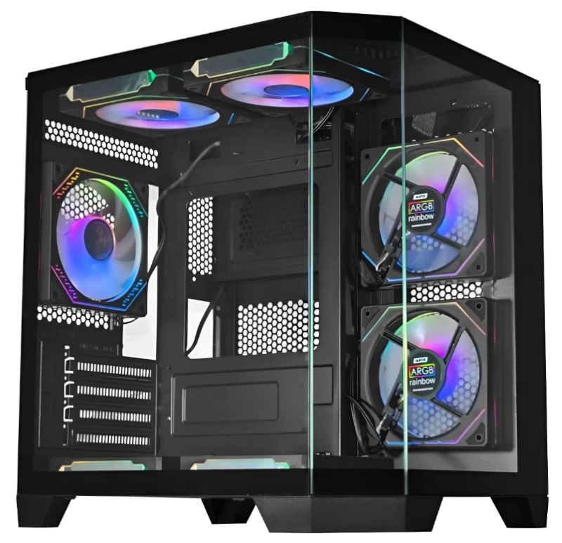 Gabinete Gamer Aquario Ângulo M0620 Preto K-mex
