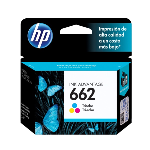 Cartucho 662 Color HP