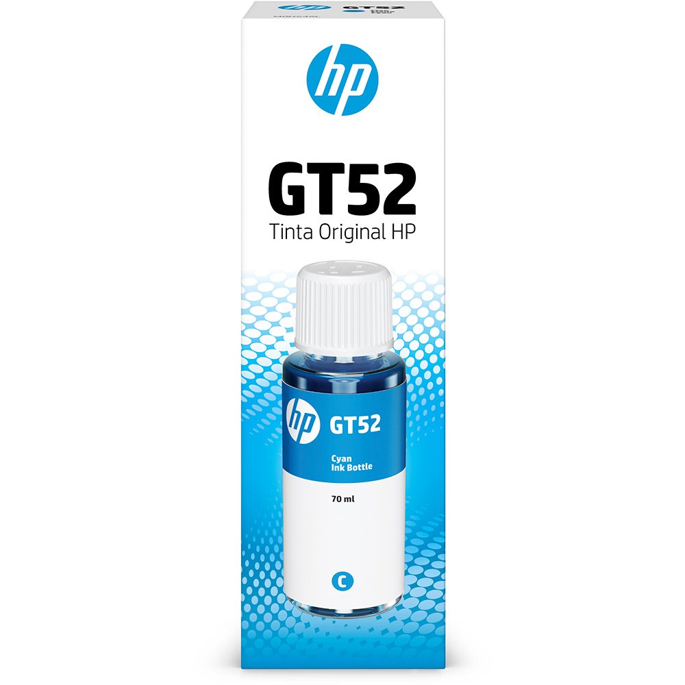 Refil de Tinta 70 ml GT52 Ciano HP