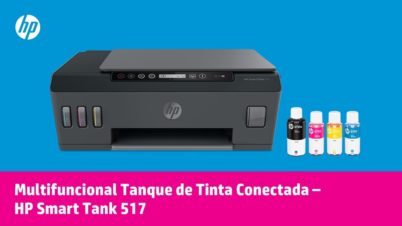 Impressora Mult Tanque de Tinta Wi-Fi 517 HP
