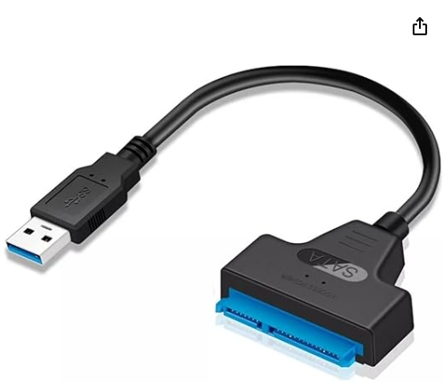 Adaptador USB / SATA 3.0 para HD ou SSD 2,5"