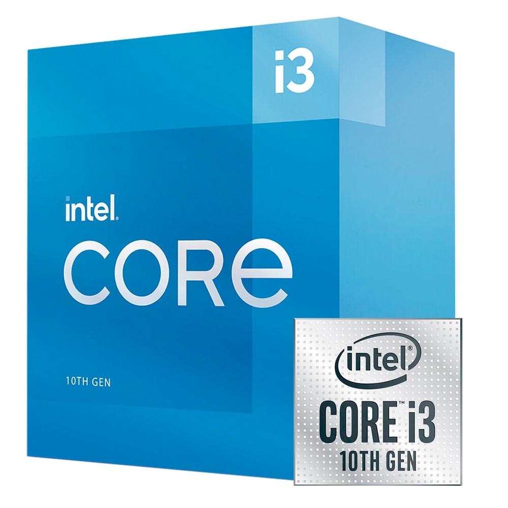 Processador Intel 1200 i3 10105F 3.7GHz 6MB