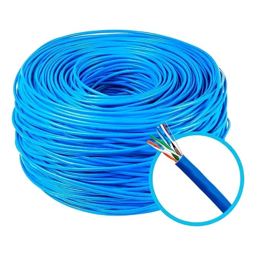 Cabo de Alarme 4 Pares 0,48mm Metro Azul